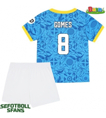 Wolves Joao Gomes #8 Tredjeställ Barn 2025-26 Kortärmad (+ Korta byxor)